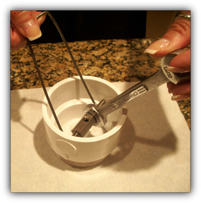 Tighten the DrainLock